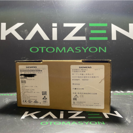 6SL3210 - 1PE11 - 8UL1 Servo Sürücü