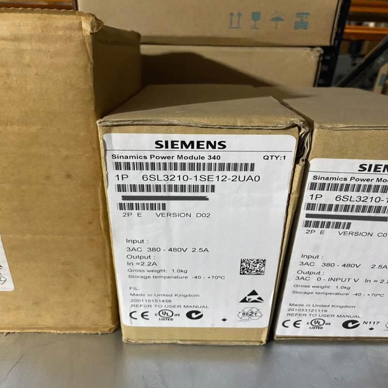 Siemens 6SL3210-1SE12-2UA0 | Drive | Riparazione e fornitura Siemens 6SL3210-1SE12-2UA0 | Drive | Riparazione e fornitura