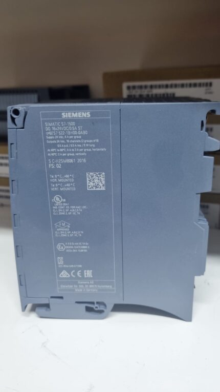 6ES7 522 - 1BH00 - 0AB0 Siemens Seri: SIMATIC S7-1500