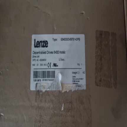 E84DGDVB75142PS Servo Sürücü